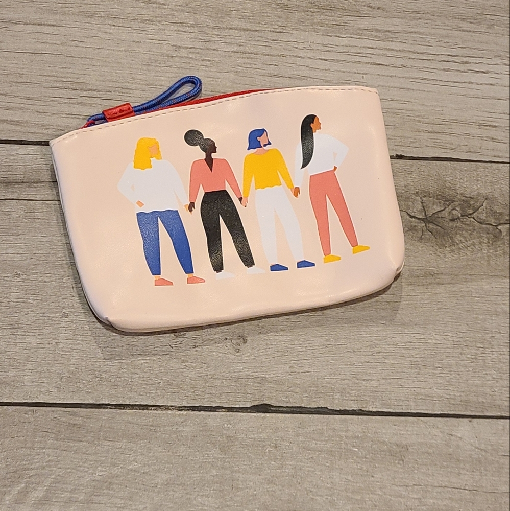 🍁Ipsy women silhouette Makeup bag🍉